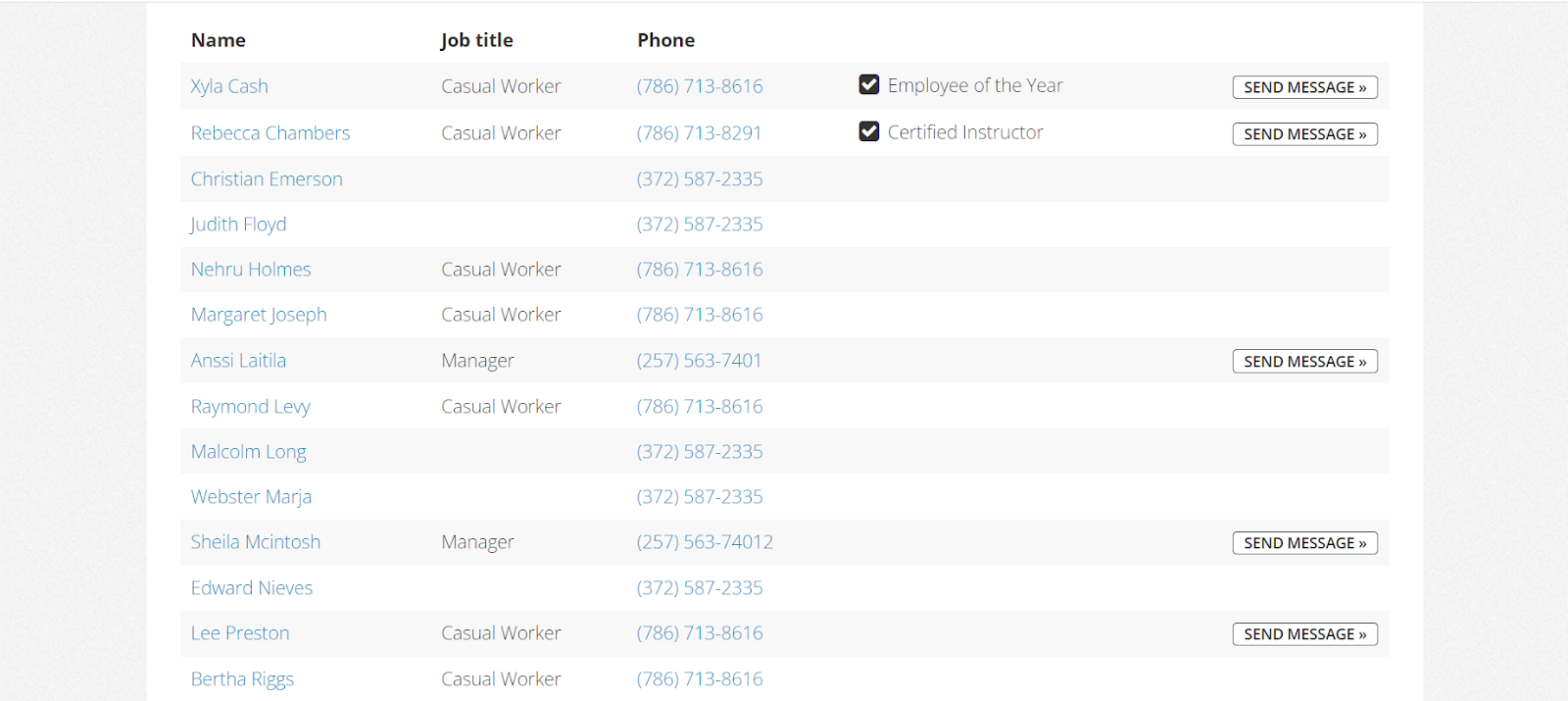 How to Create a Phonebook in WordPress? Contact List PRO
