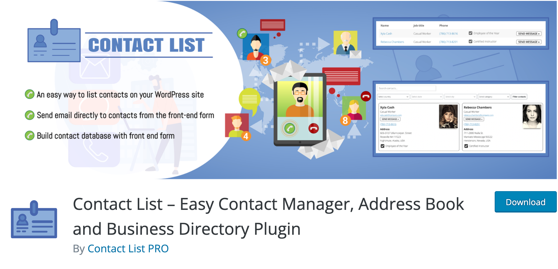 How to Build a Church Directory on WordPress? Contact List PRO