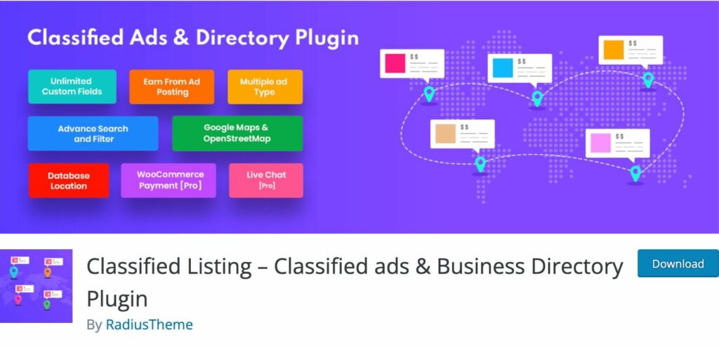 Classified Listing WordPress Plugin