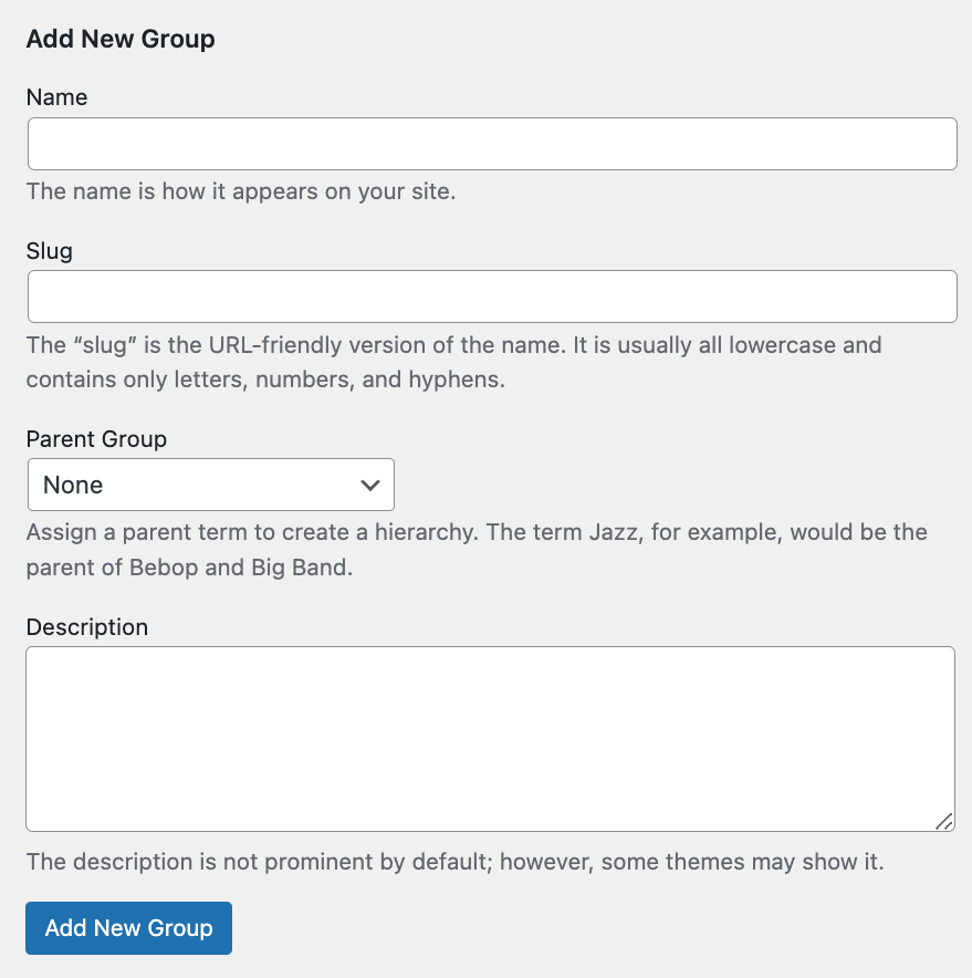 Church Directory Member Grouping