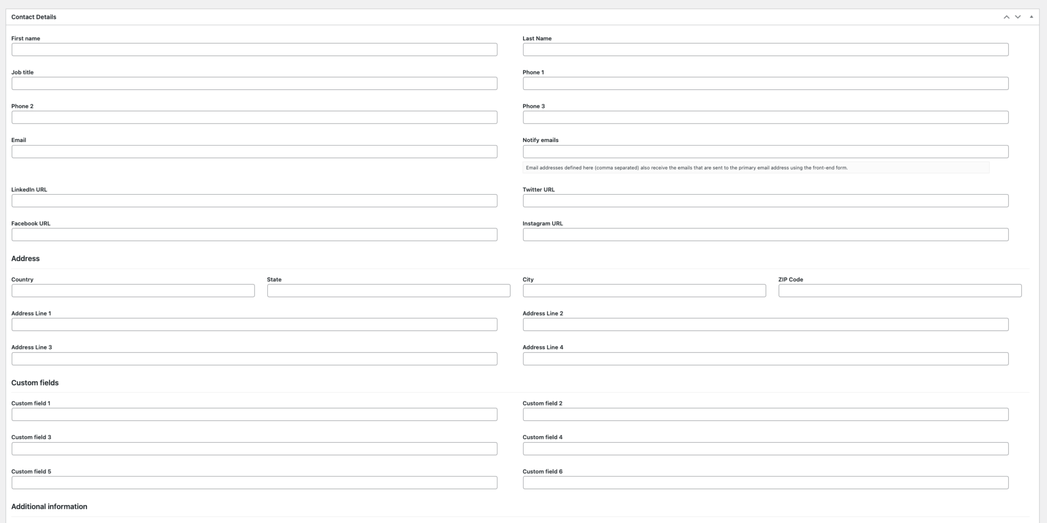 How to Create Printable Address Book on WordPress? - Contact List PRO